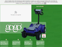 Tablet Screenshot of golfcaddygogo.com